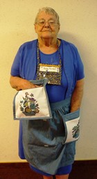 Petie Pardell - Apron with Velcro Potholders